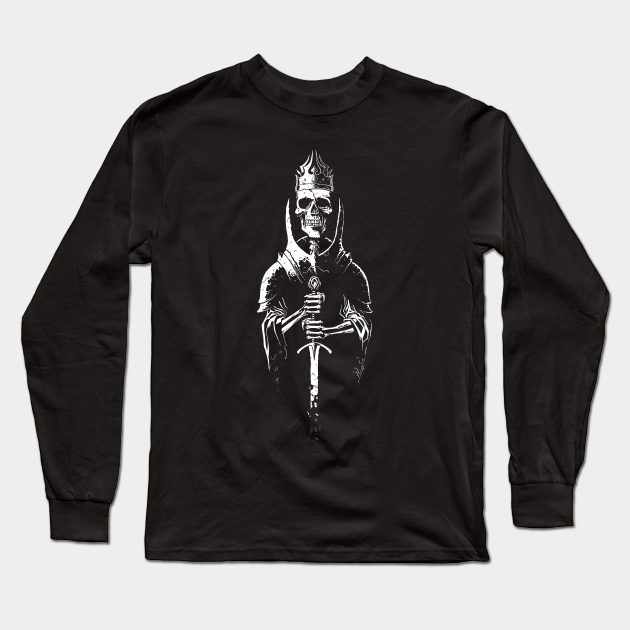 Lich King - Skeleton - Long Sleeve T-Shirt | TeePublic